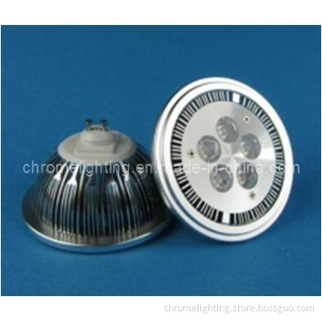 LED AR111 Bulb, AR111 LED Spotlight, 5W AR111 Lamp, with 5PCS 1W High Power LED (CM-AR111-01-5W5)
